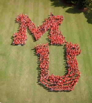 Student MU on campus